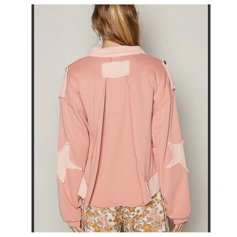 POL Women's Star Corduroy Jacket - Picture 3 of 6